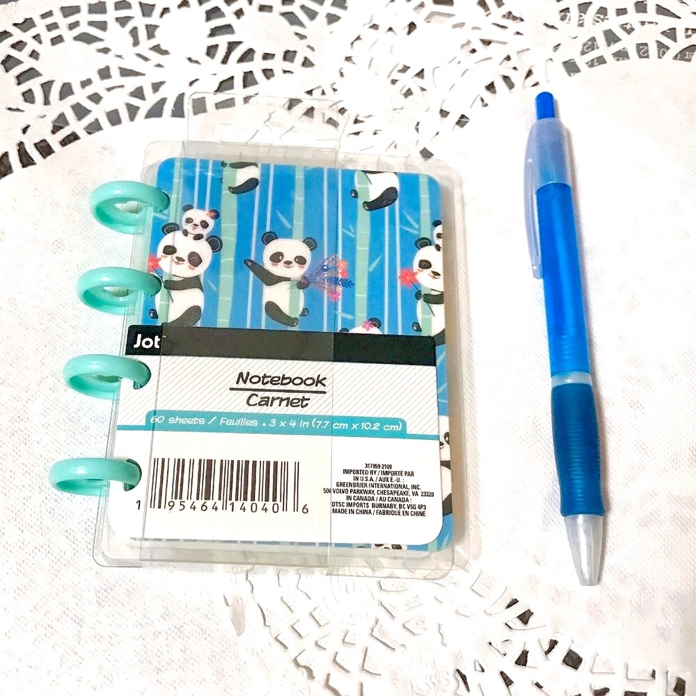 Panda 🐼 Mini Journal